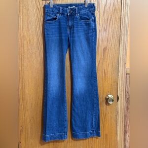 Wrangler Women's Blue Flare Jeans